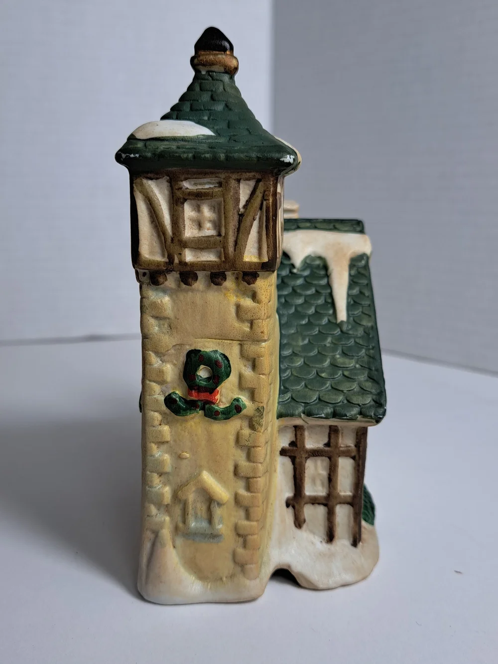 Lot of 2 Dickens Christmas Buildings, 1995 School House & 1990's Village House
